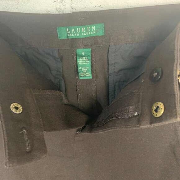 Lauren Ralph Lauren Chocolate Brown Straight Pencil Skirt - Picture 8 of 11